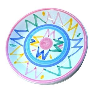 Set of 2 Pasta Salad Bowls - handpainted Italy VTG